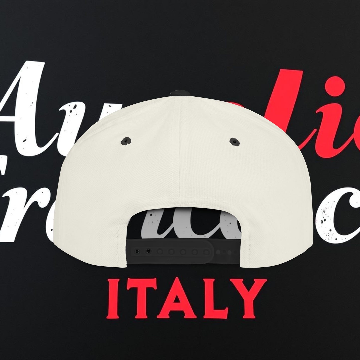 Aurelio Francesco - Flat Bill Snapback Cap