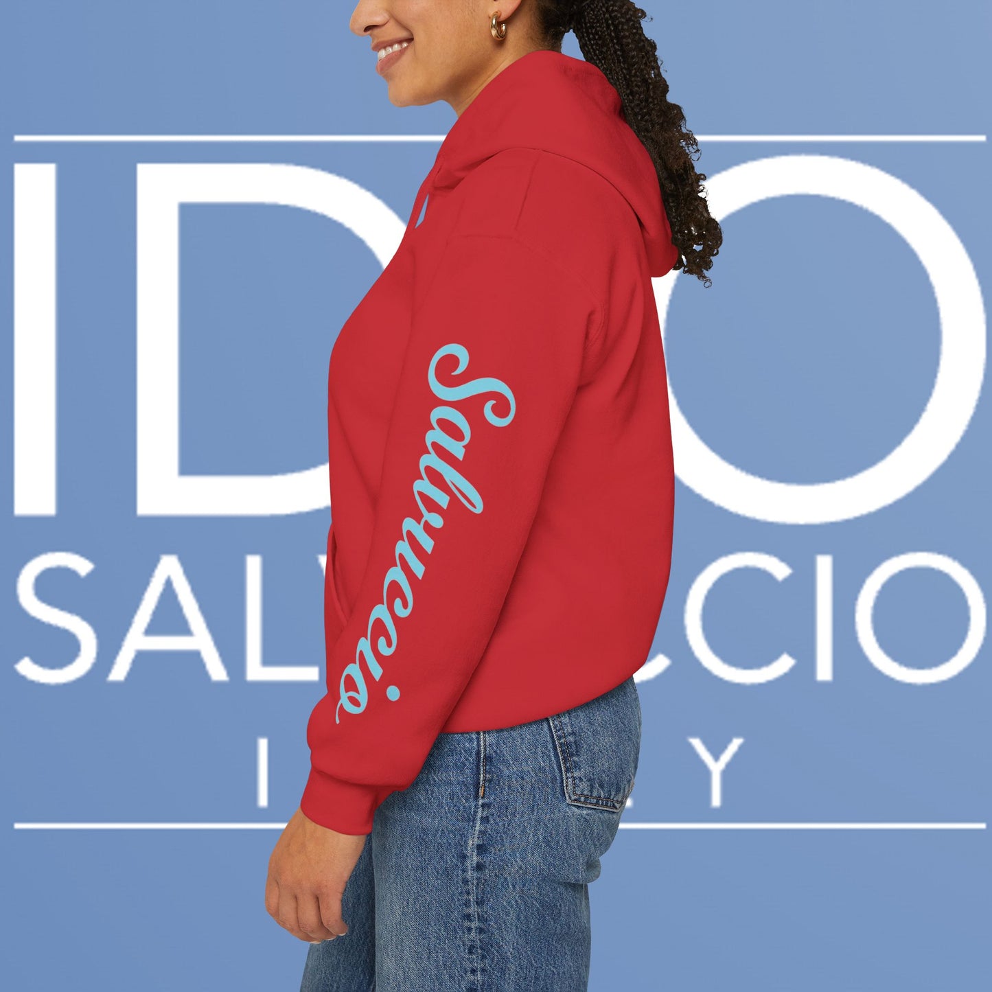 Idio Salvuccio Graffiti Drip Hoodie
