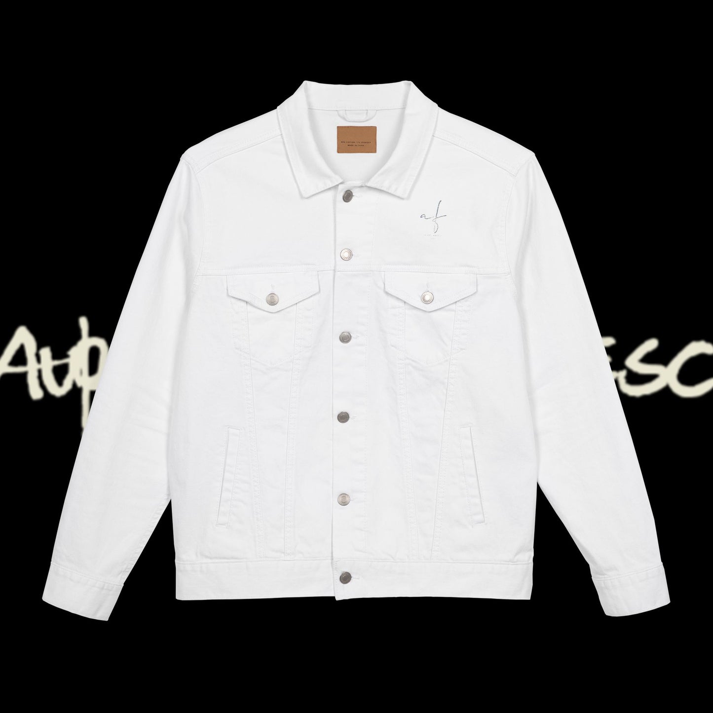 Aurelio Francesco Embroidered Denim Jacket