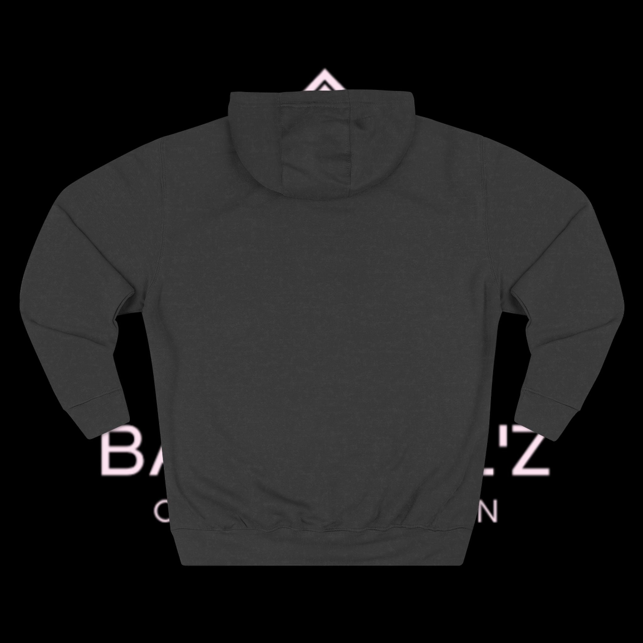 BabyGurl'z Floral Fleece Hoodie with Three-Panel Design, Cozy Sweatshirt, Casual Wear, Gift for Her, Spring Fashion