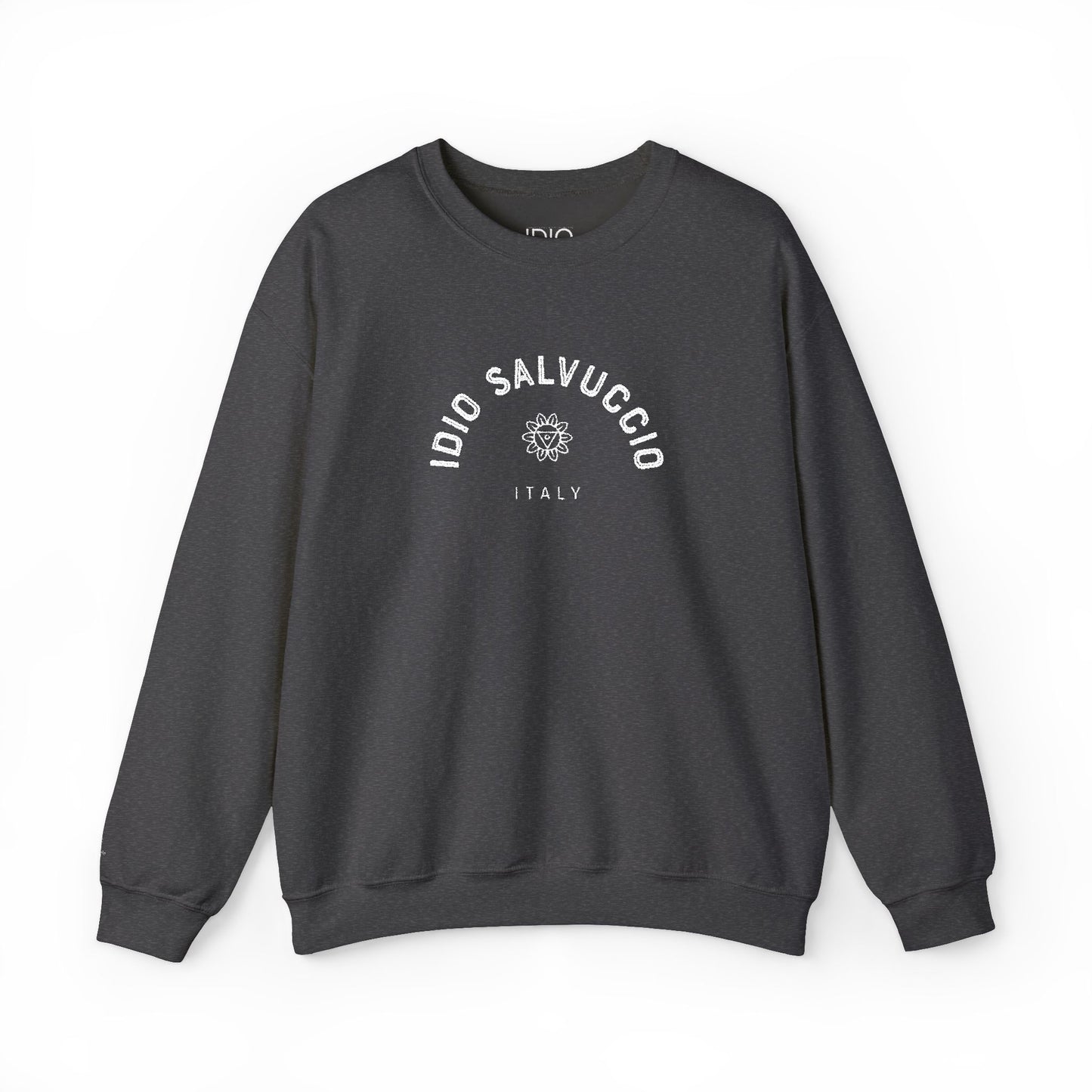 Idio Salvuccio Unisex Crewneck Sweatshirt - Vintage Italian Graphic