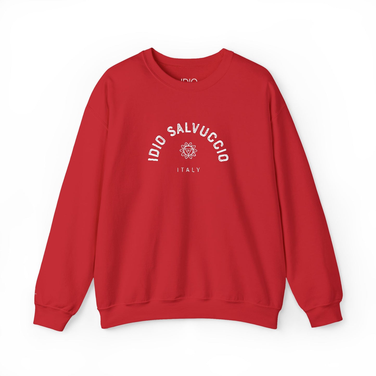 Idio Salvuccio Unisex Crewneck Sweatshirt - Vintage Italian Graphic