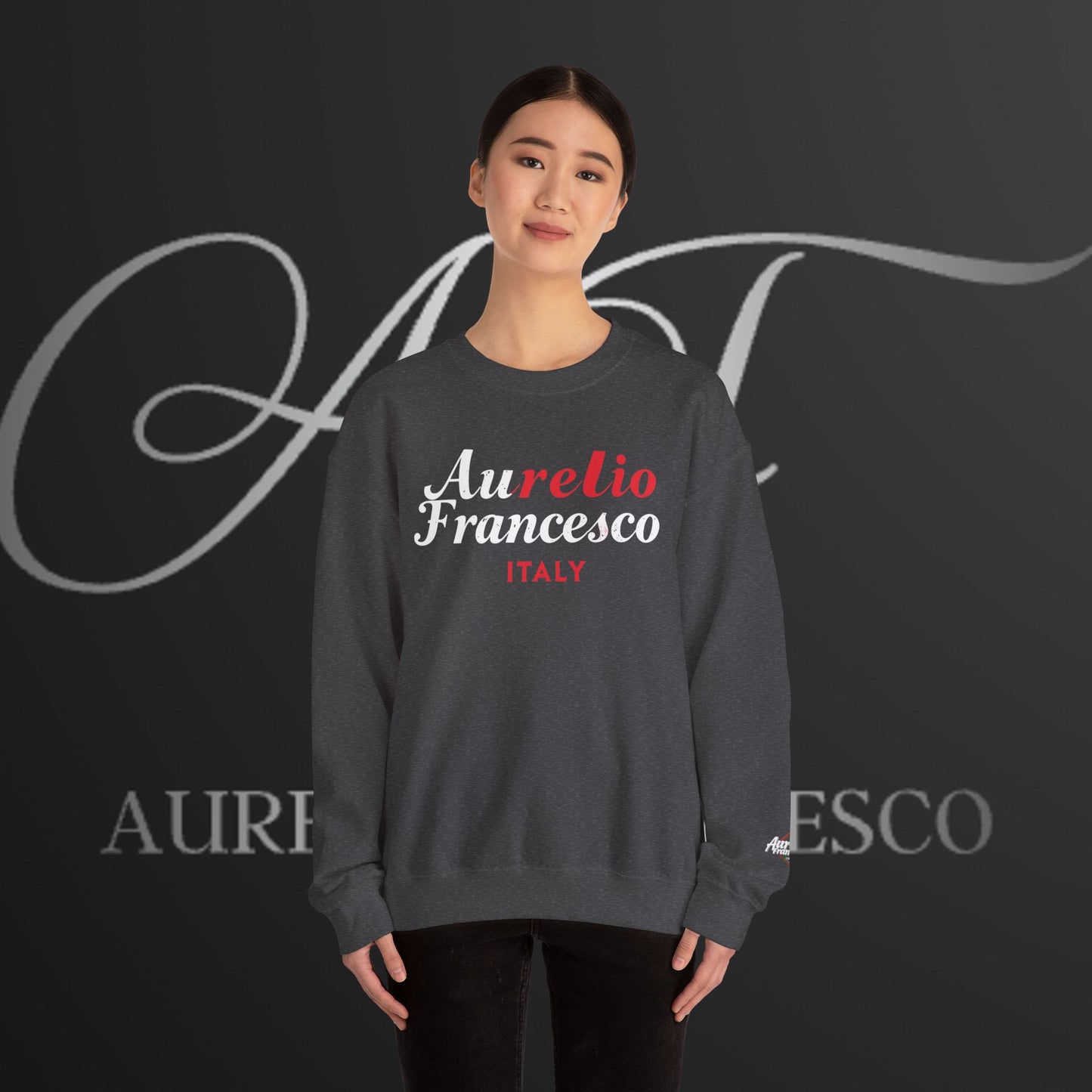 Aurelio Francesco Heavy Blend™ Crewneck Sweatshirt