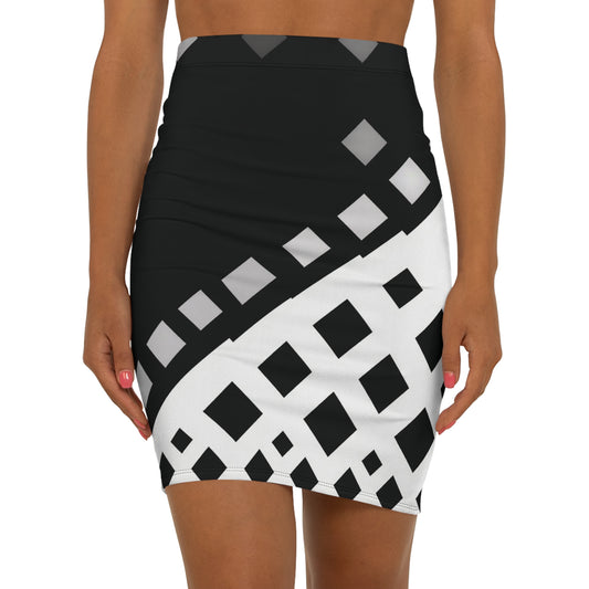 Aurelio Francesco Stylish Mid-Waist Pencil Skirt