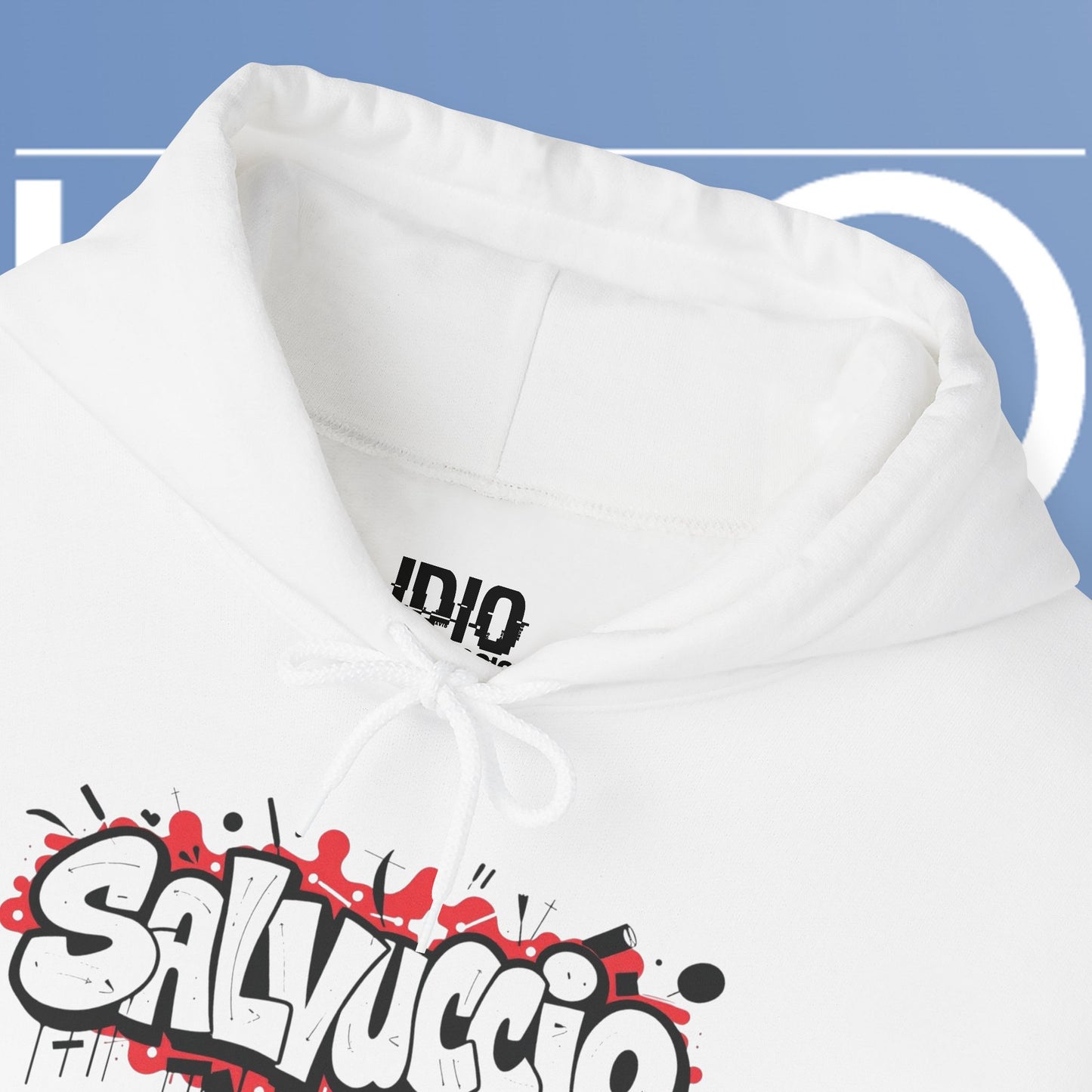 Idio Salvuccio Graffiti Style Street Hoodie
