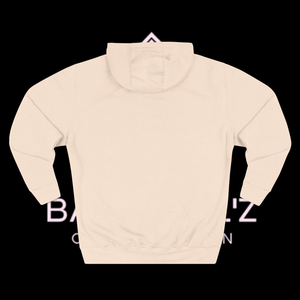 BabyGurl'z Floral Fleece Hoodie with Three-Panel Design, Cozy Sweatshirt, Casual Wear, Gift for Her, Spring Fashion