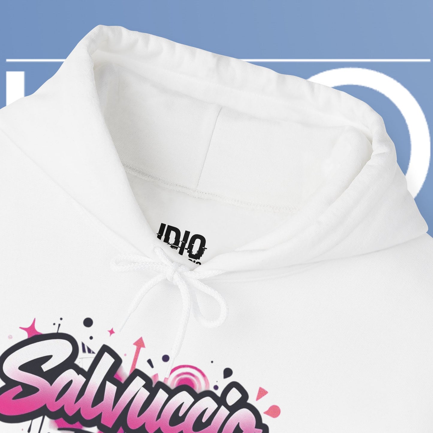 Idio Salvuccio Lion Graffiti Hooded Sweatshirt