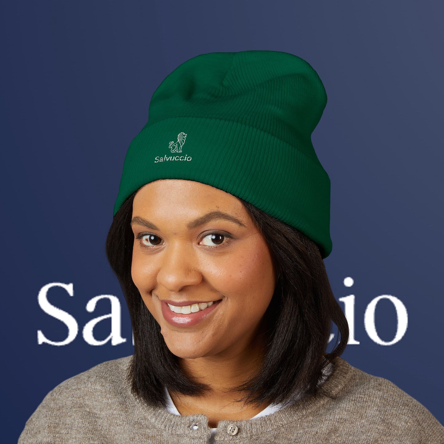 Idio Salvuccio Embroidered Beanie