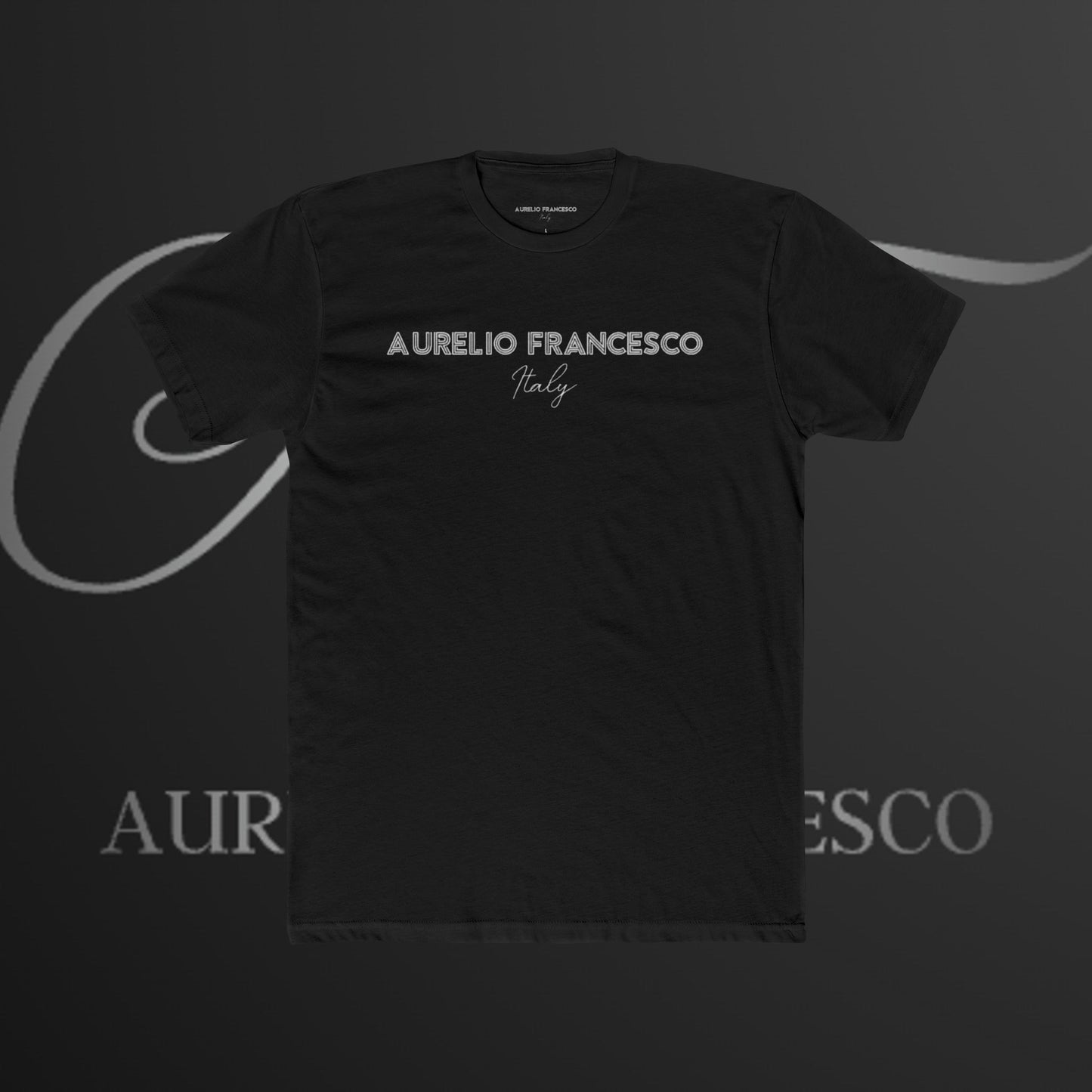 Aurelio Francesco Cotton Crew Tee