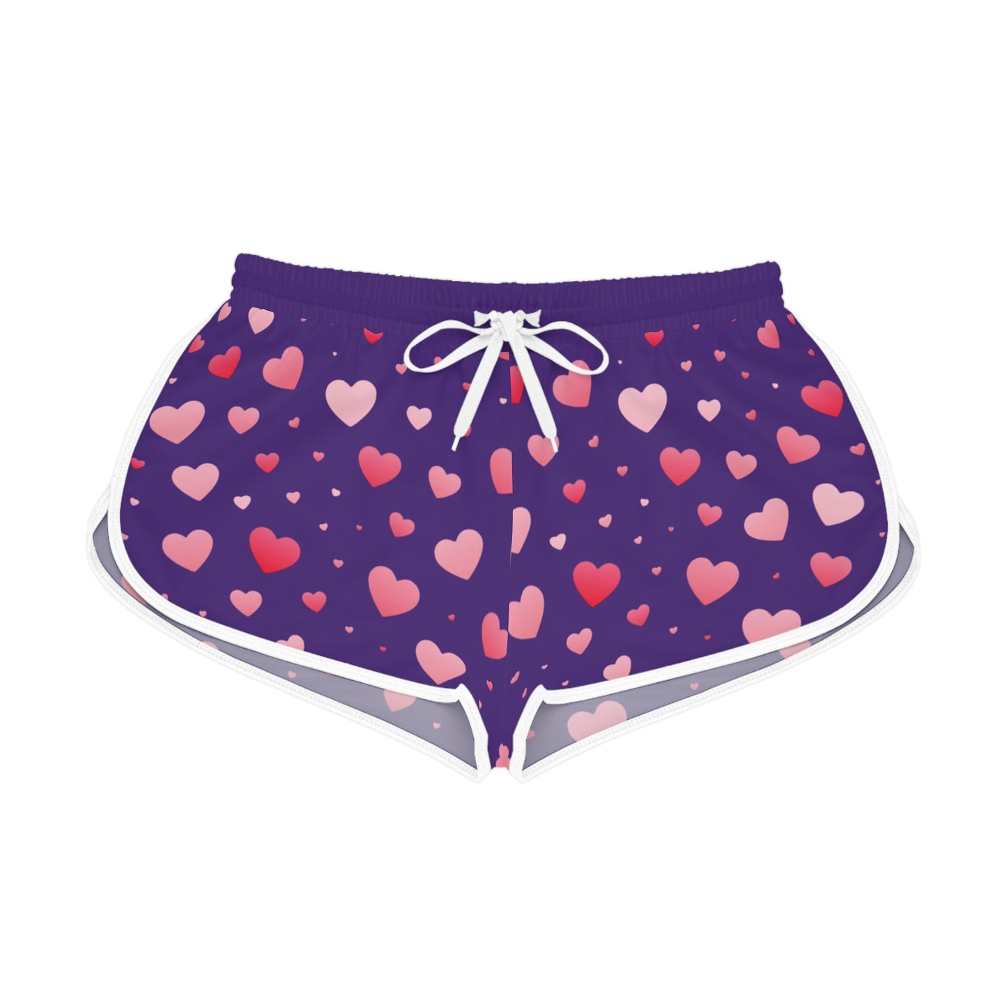 Sweeties Collection Heart Pattern Women's Comfy Shorts