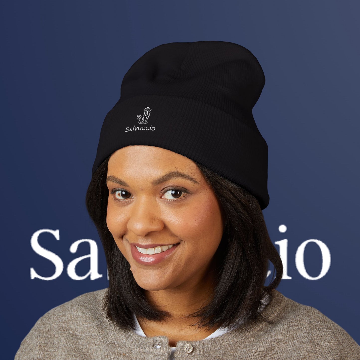 Idio Salvuccio Embroidered Beanie