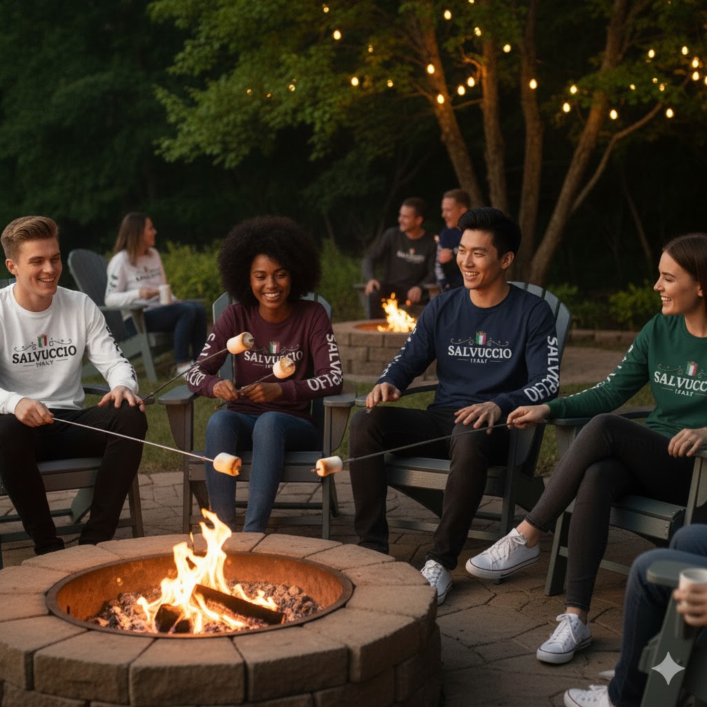 Idio Salvuccio Vintage Italy Long Sleeve T-Shirt