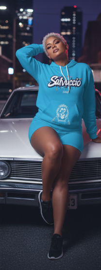 Idio Salvuccio Graffiti Colorful Pullover Hoodie