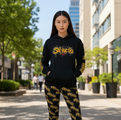 Idio Salvuccio Urban Graffiti Hoodie