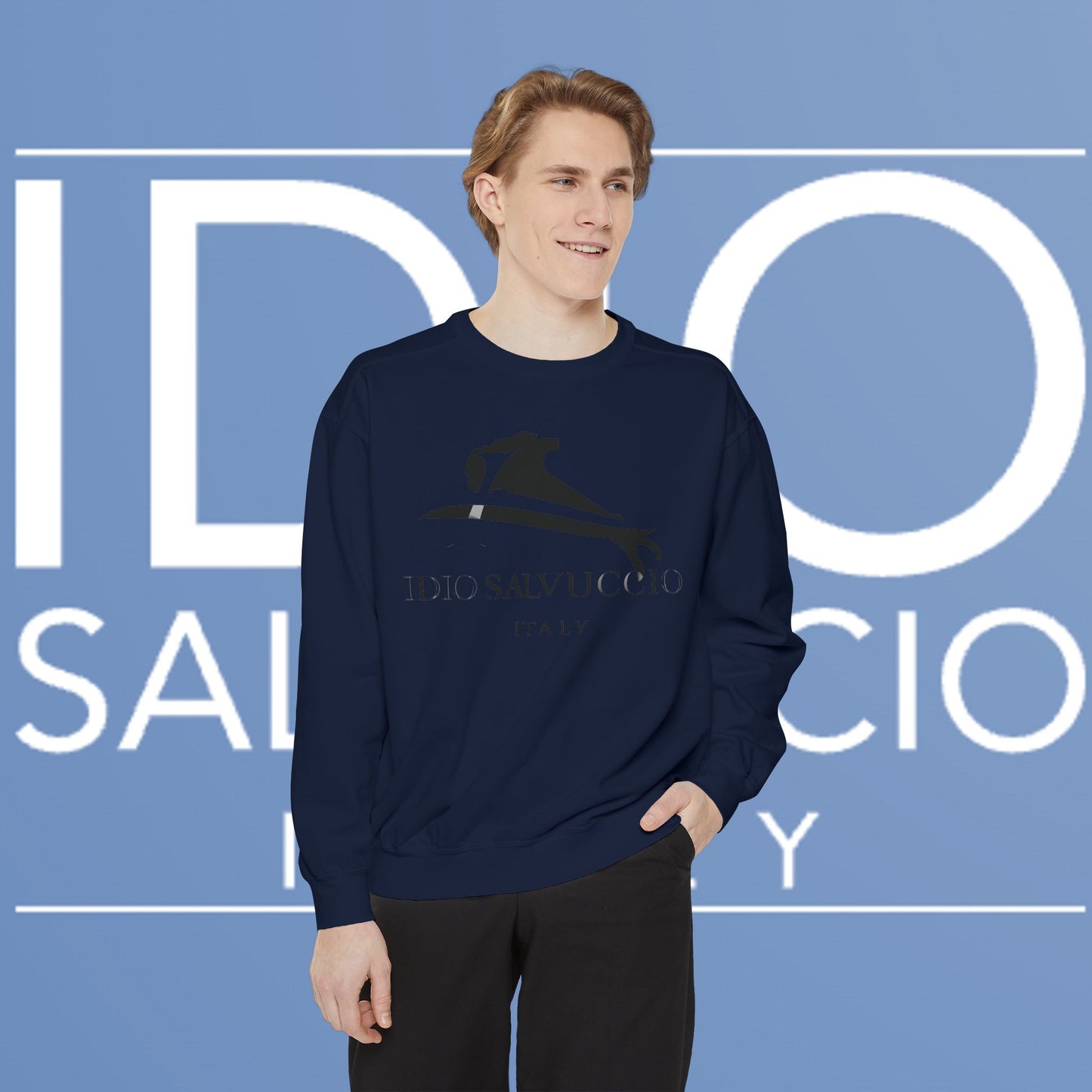 Idio Salvuccio Garment-Dyed Sweatshirt