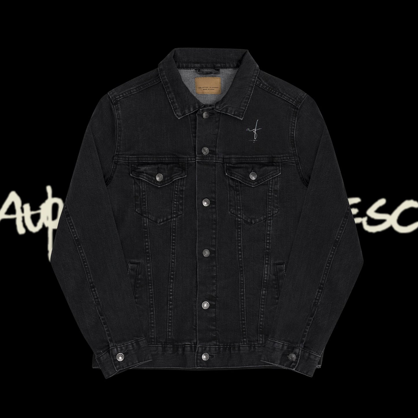 Aurelio Francesco Embroidered Denim Jacket