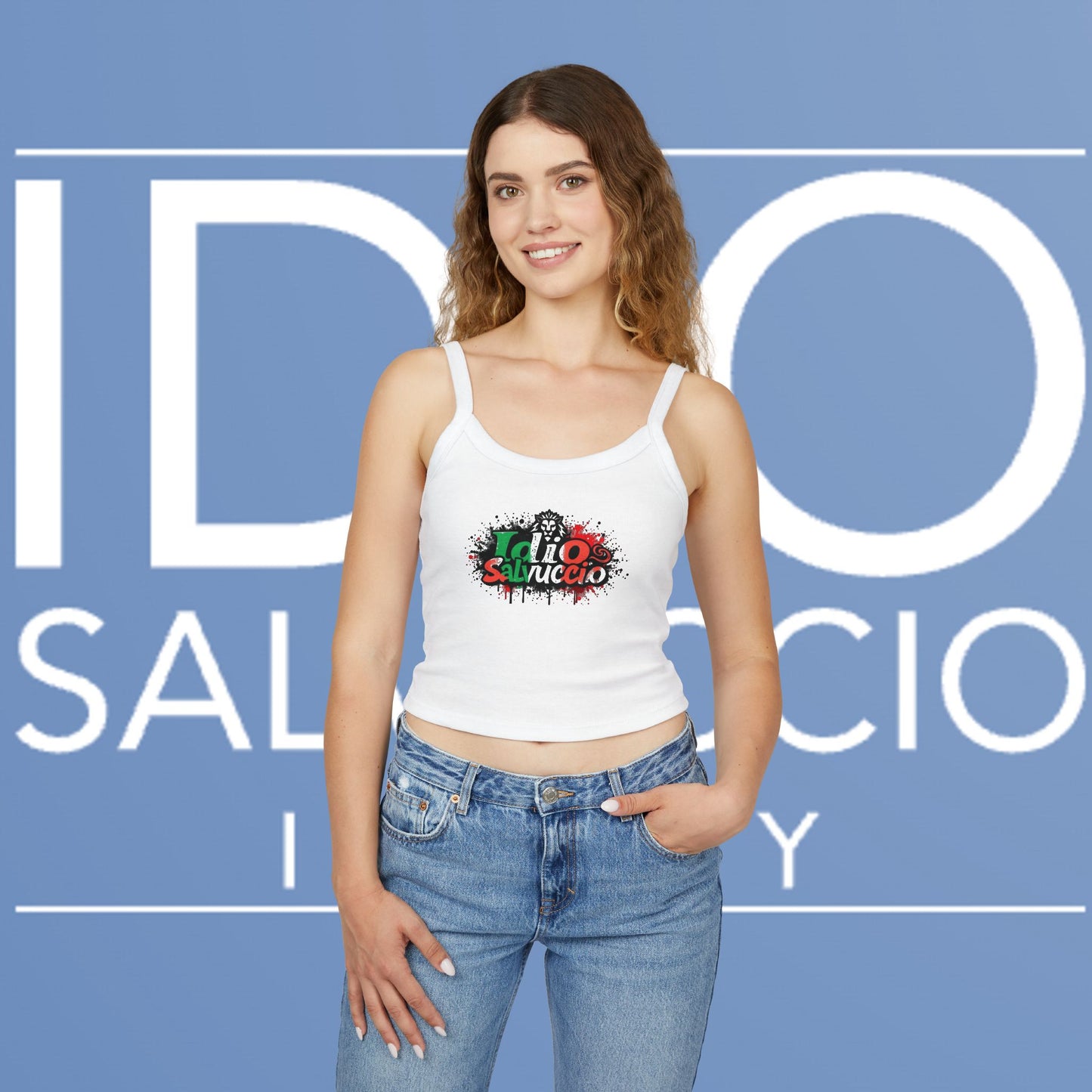 Idio Salvuccio Tank Top - Celebration Salvuccio Lion Italy Inspired Design