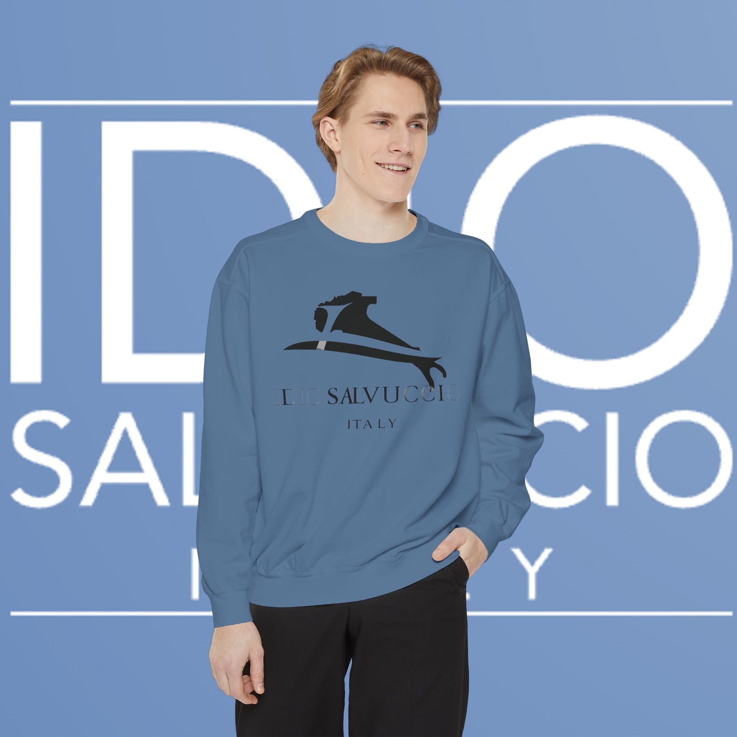 Idio Salvuccio Garment-Dyed Sweatshirt