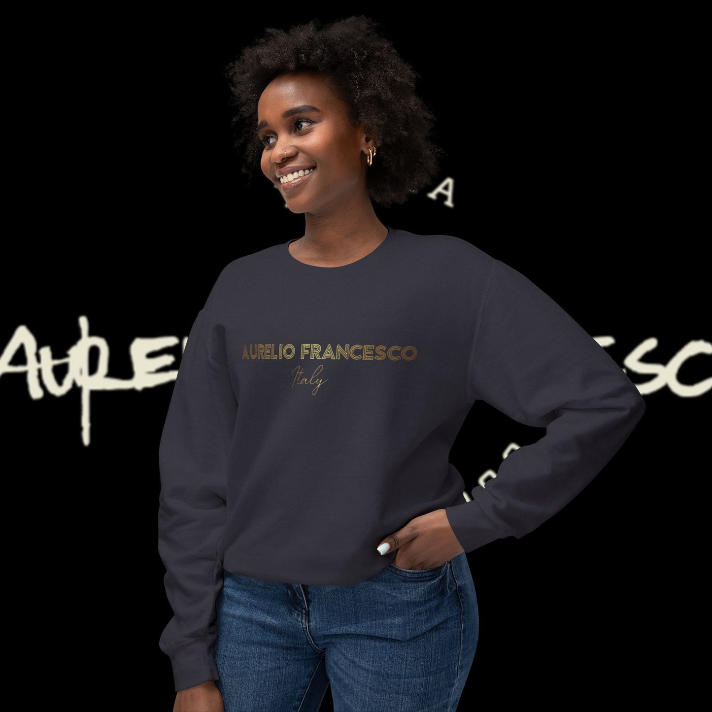 Aurelio Francesco Lightweight Crewneck Sweatshirt