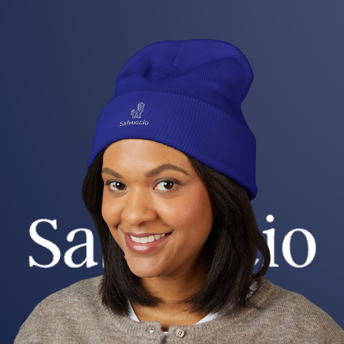Idio Salvuccio Embroidered Beanie