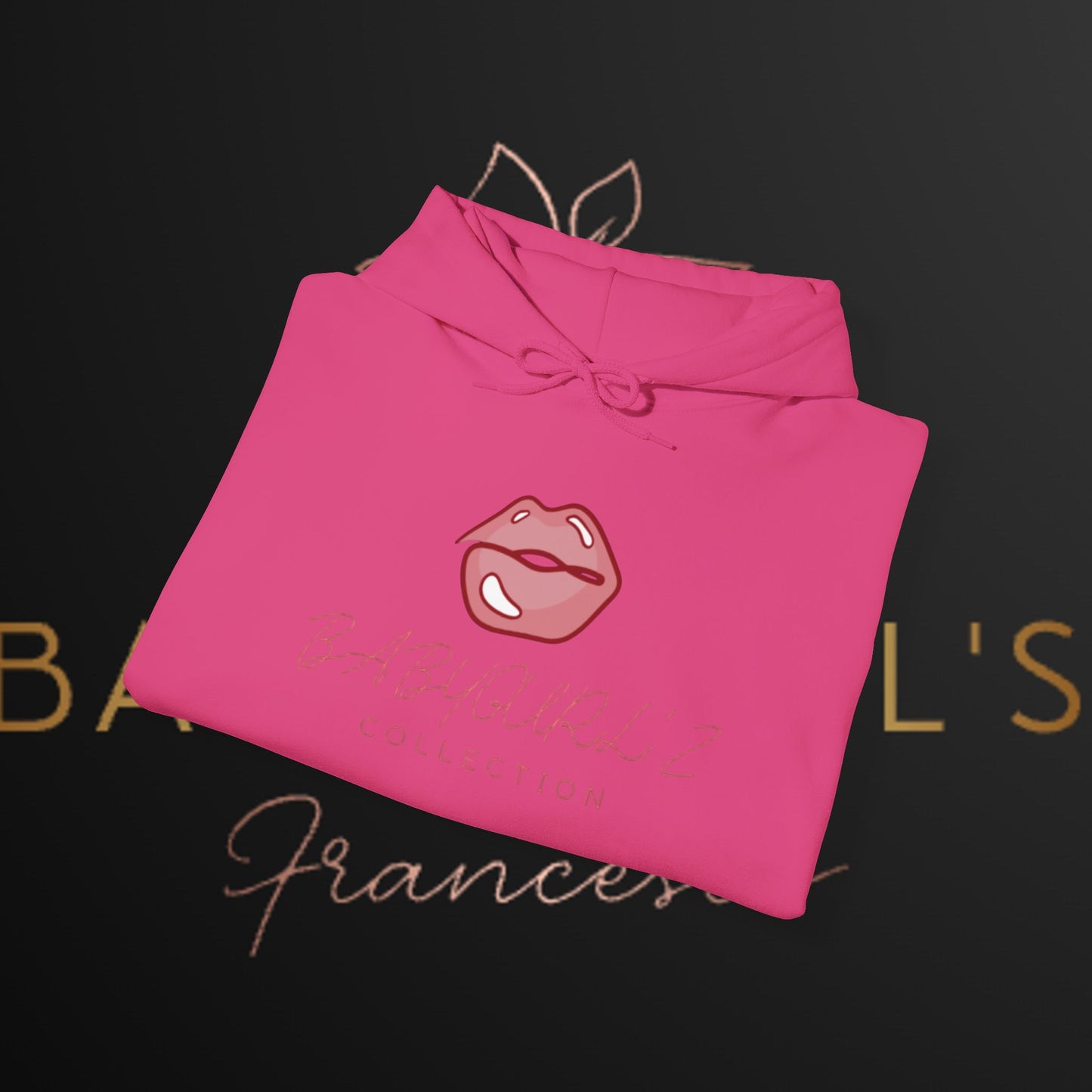 BabyGurl'z Collection Cute Lip Comfy Hoodie