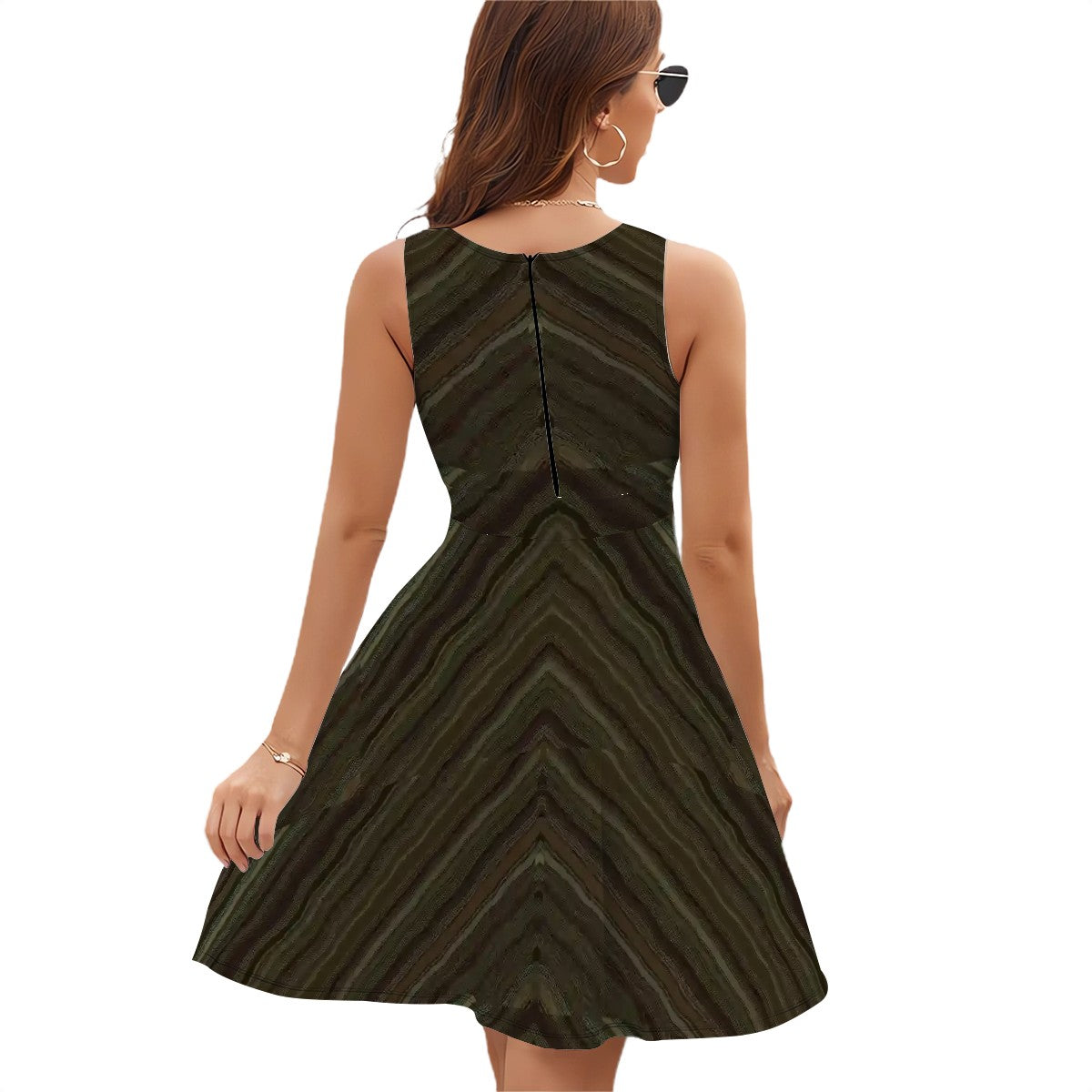 BabyGurl'z Collection Sleeveless V Neck Dress