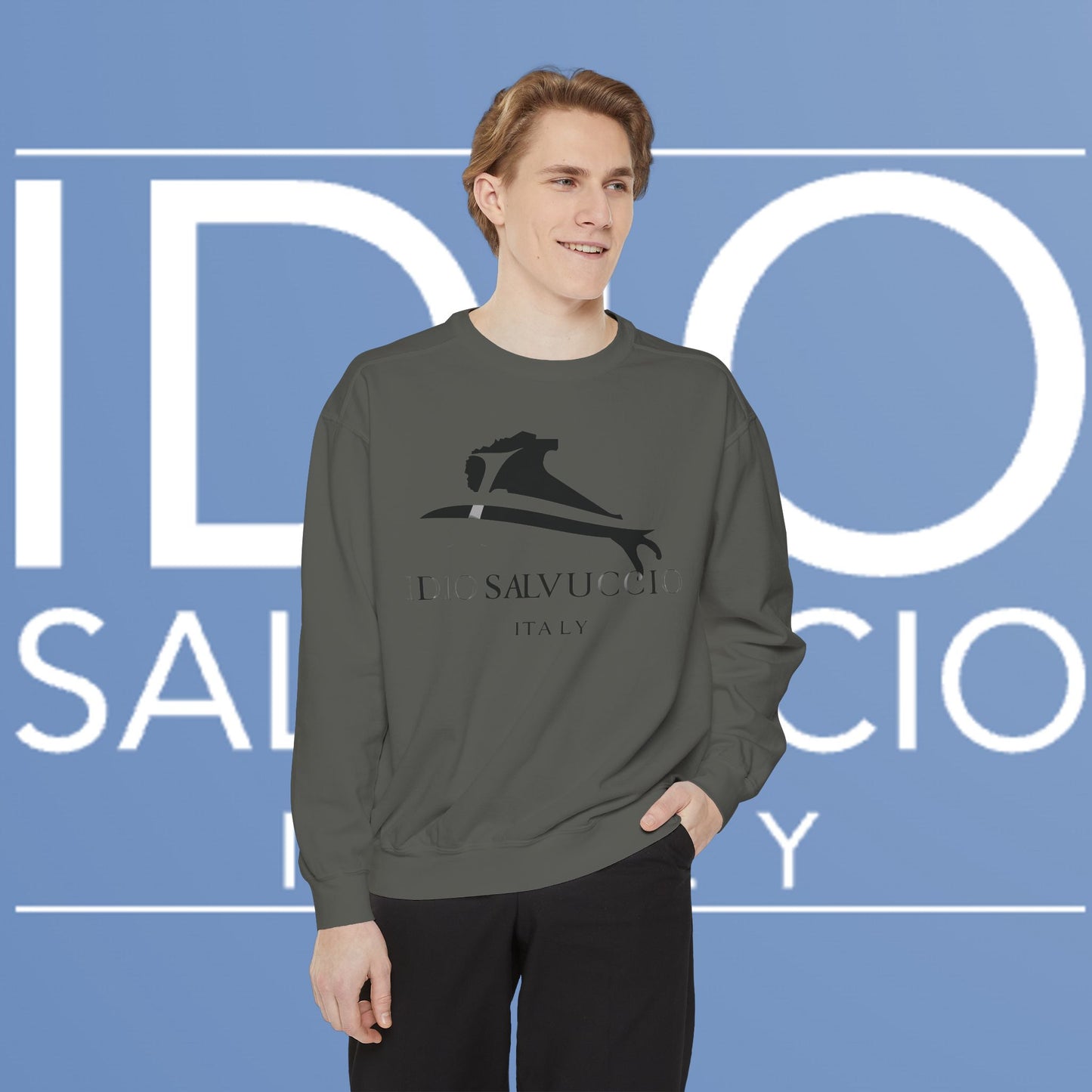Idio Salvuccio Garment-Dyed Sweatshirt