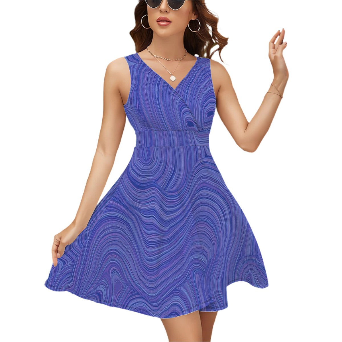 Aurelio Francesco bodycon dresses feature creative abstract patterns.