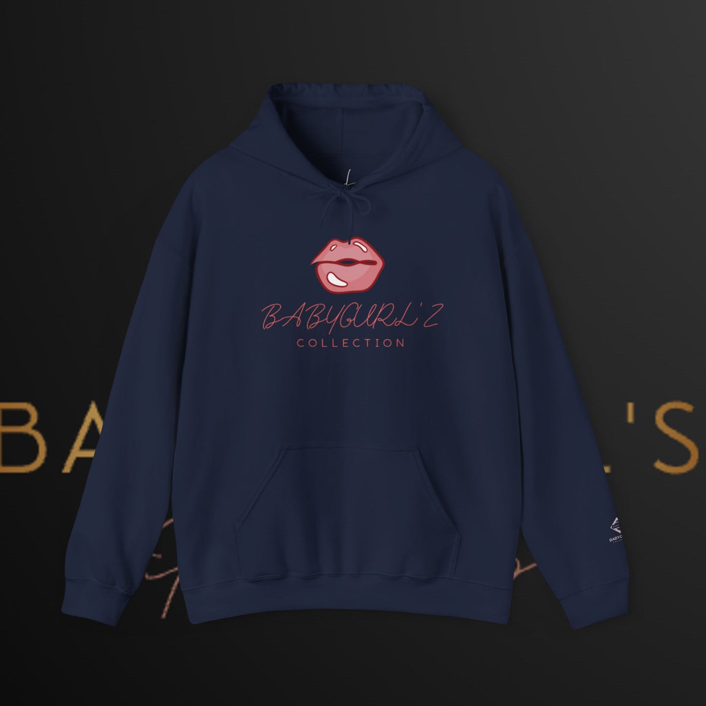 BabyGurl'z Collection Cute Lip Comfy Hoodie