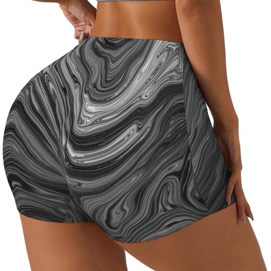 Sweetie's Collection Women's Athletic Shorts - Customized Pinstripe Patterns