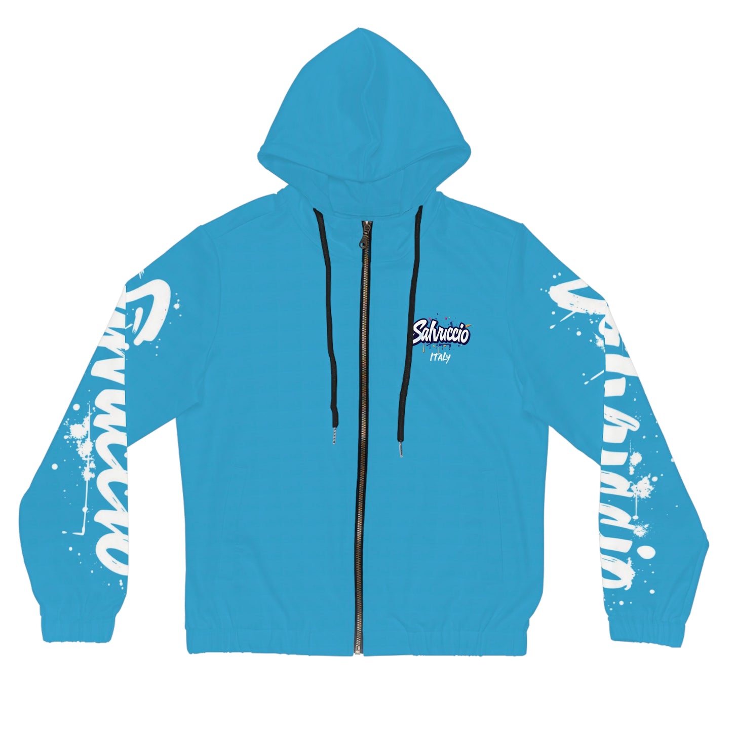 Idio Salvuccio Stylish Graffiti Hoodie with Salvuccio Lion Design