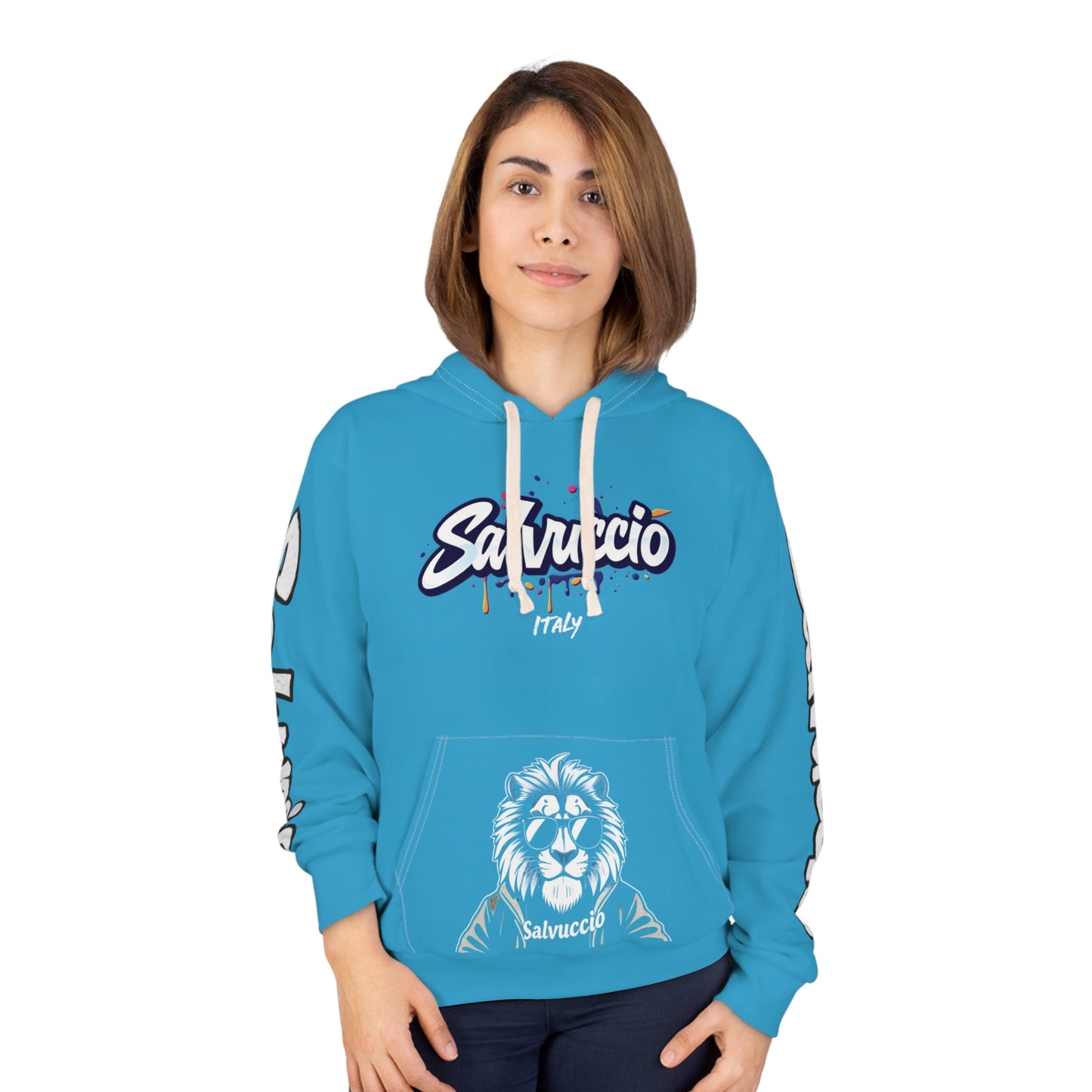 Idio Salvuccio Graffiti Colorful Pullover Hoodie