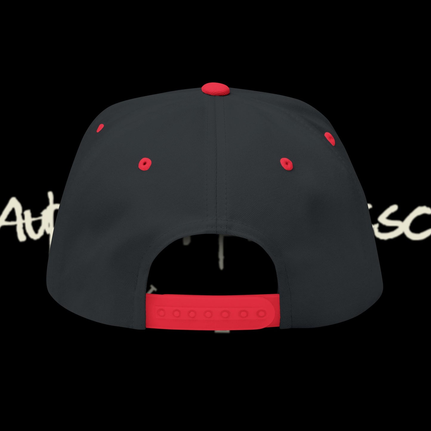 Aurelio Francesco Embroidered Flat Bill Cap