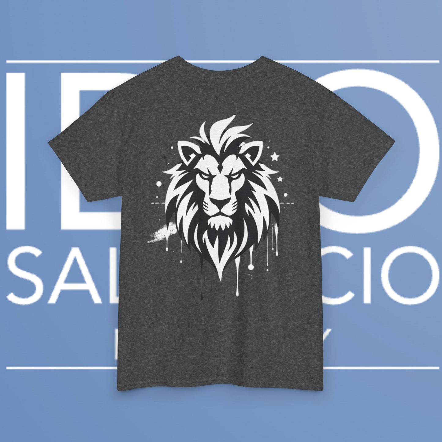 Idio Salvuucio Graffiti Lion Graphic Tee