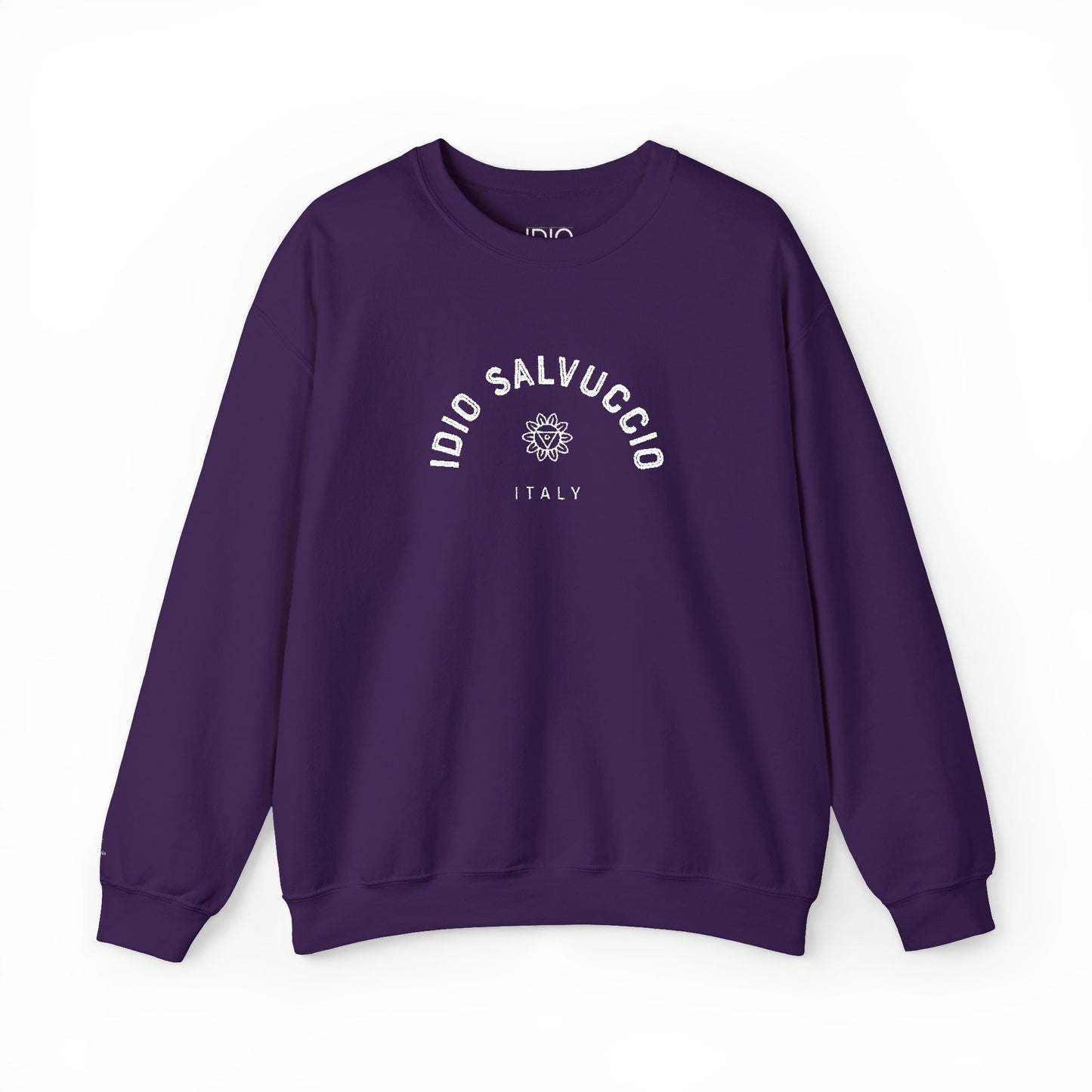 Idio Salvuccio Unisex Crewneck Sweatshirt - Vintage Italian Graphic