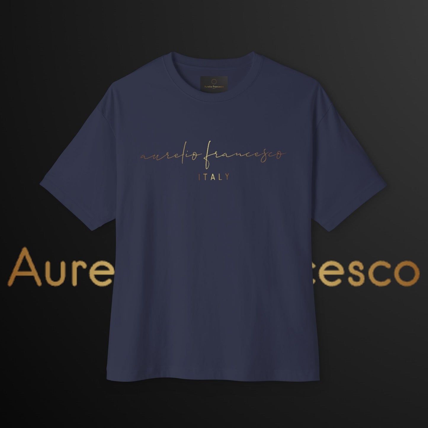 Aurelio Francesco  Oversized Boxy Tee