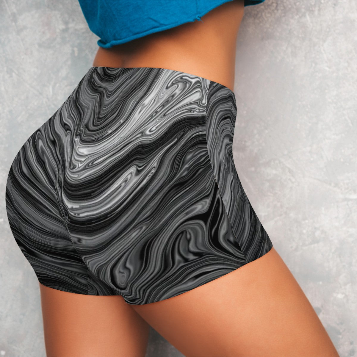 Sweetie's Collection Women's Athletic Shorts - Customized Pinstripe Patterns