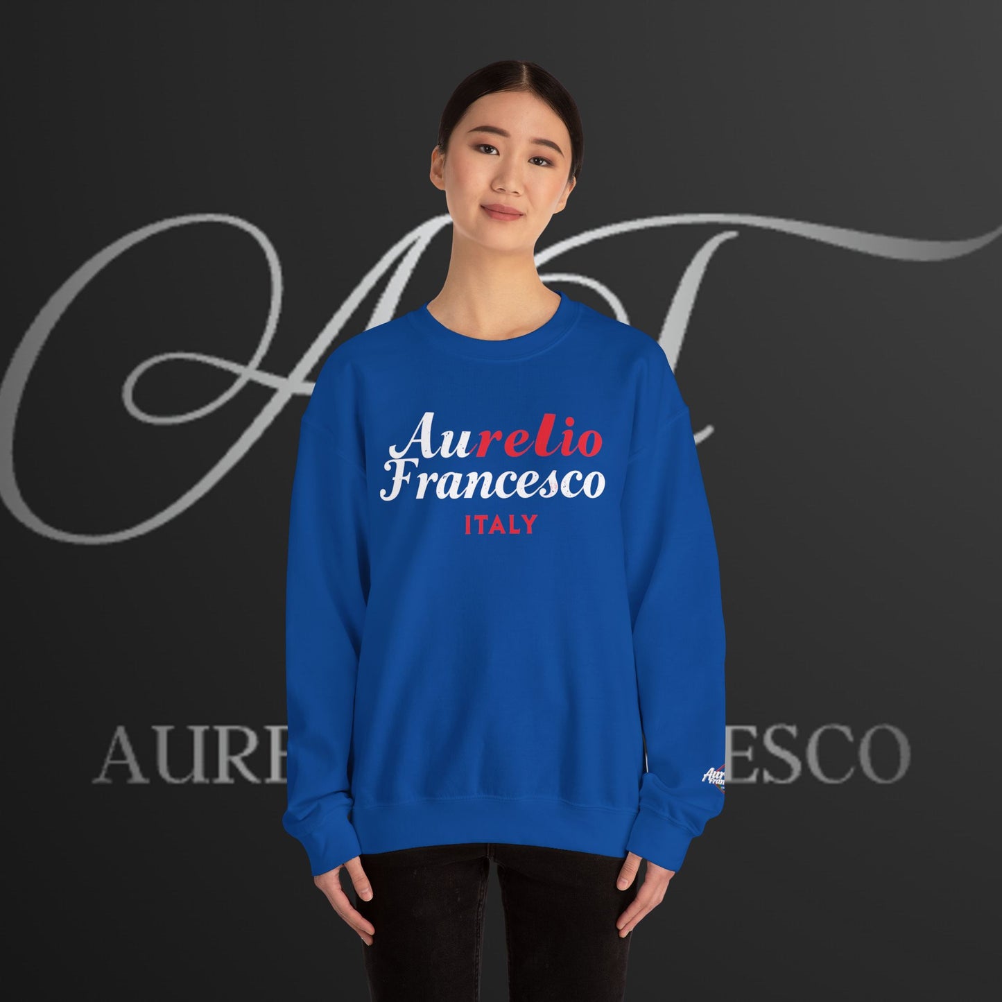 Aurelio Francesco Heavy Blend™ Crewneck Sweatshirt