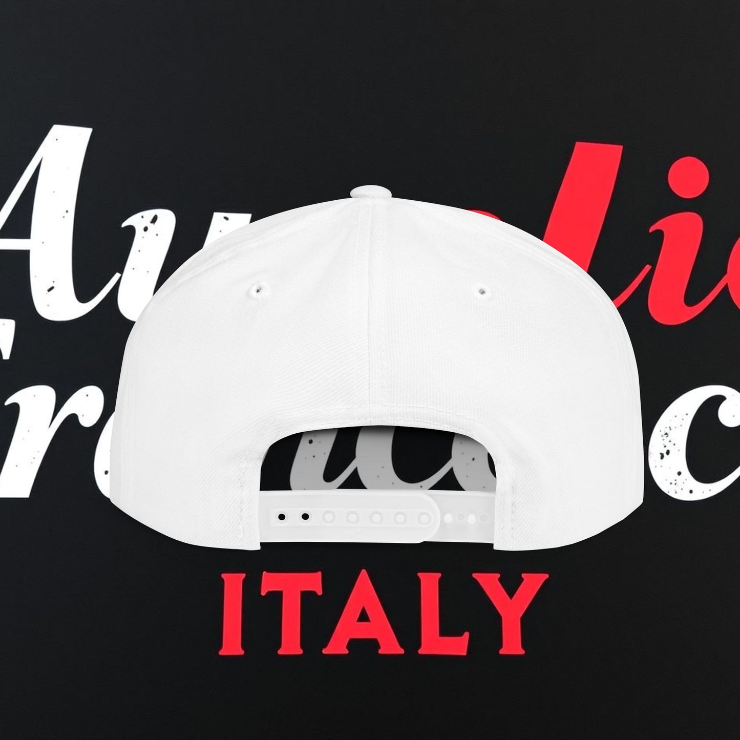 Aurelio Francesco - Flat Bill Snapback Cap