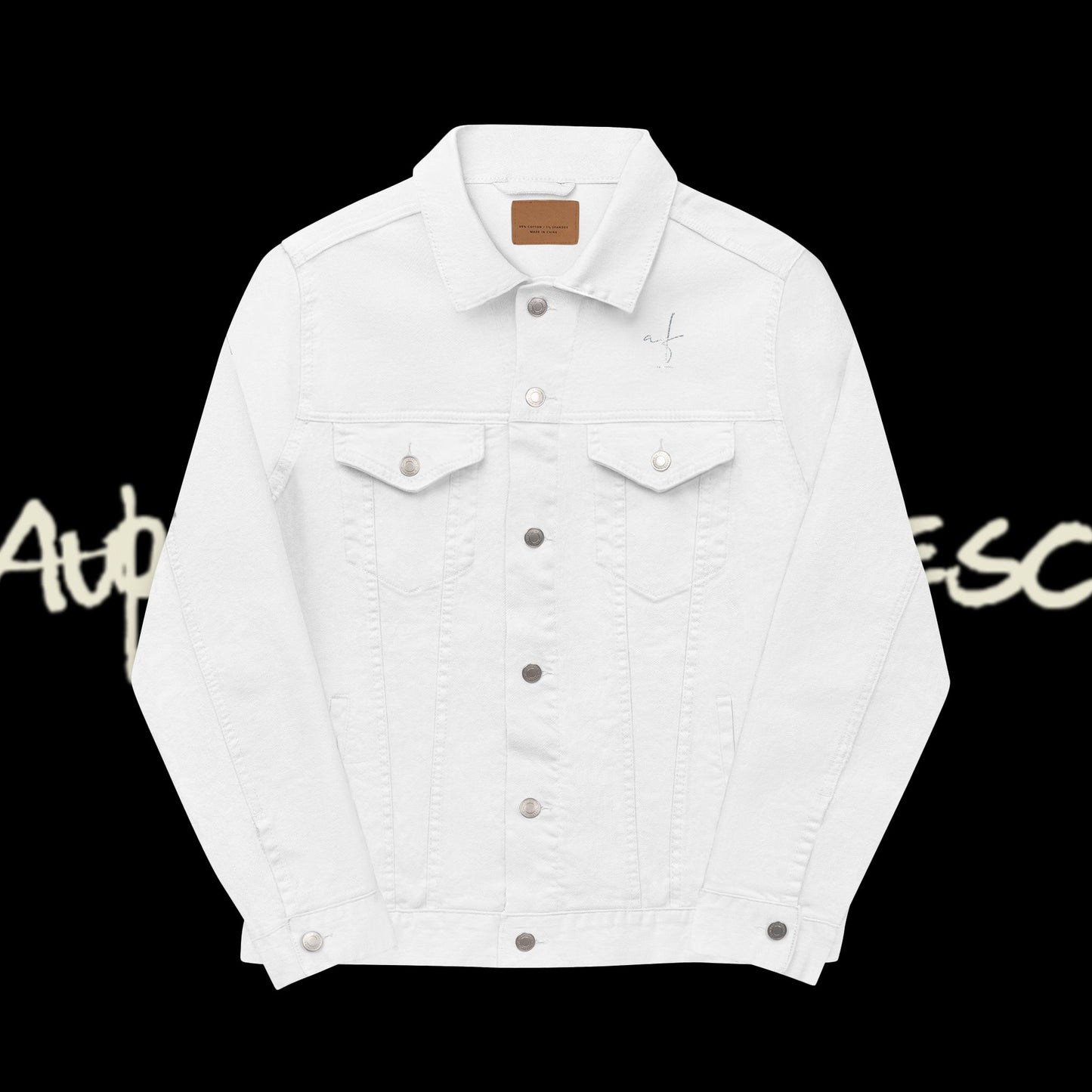 Aurelio Francesco Embroidered Denim Jacket