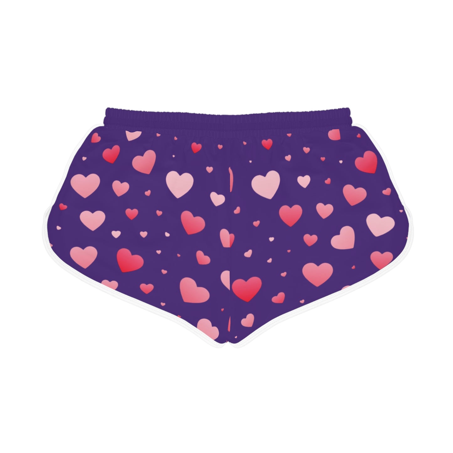 Sweeties Collection Heart Pattern Women's Comfy Shorts