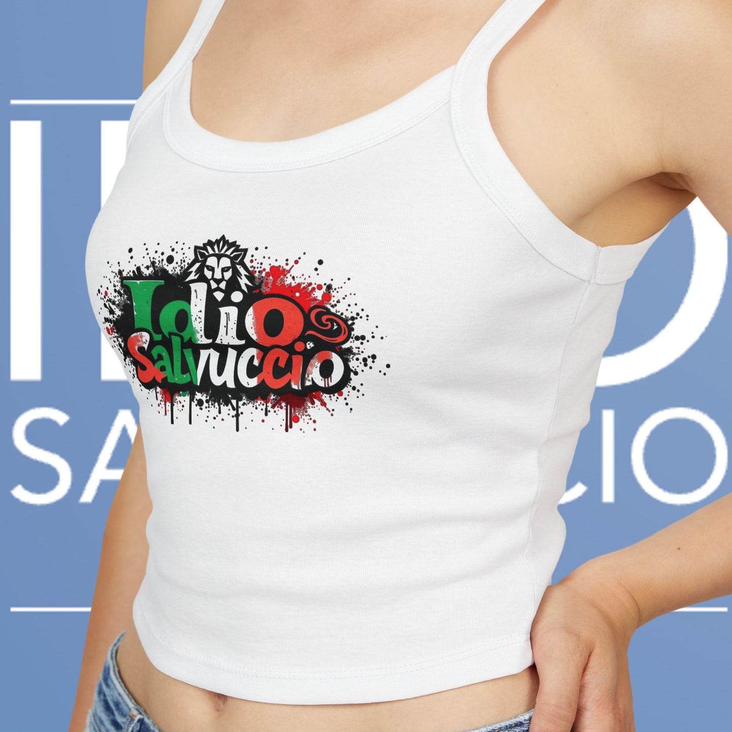 Idio Salvuccio Tank Top - Celebration Salvuccio Lion Italy Inspired Design