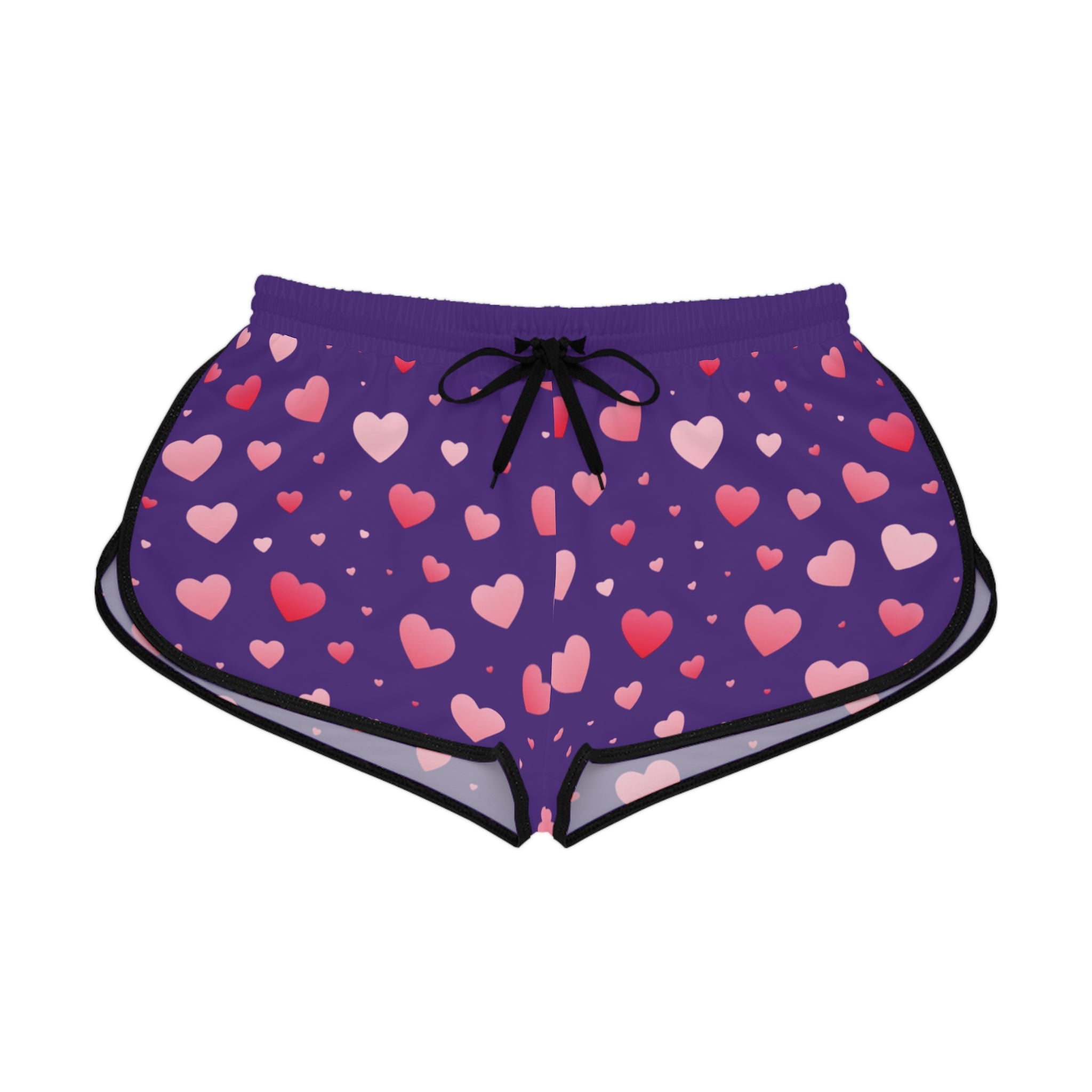 Sweeties Collection Heart Pattern Women's Comfy Shorts