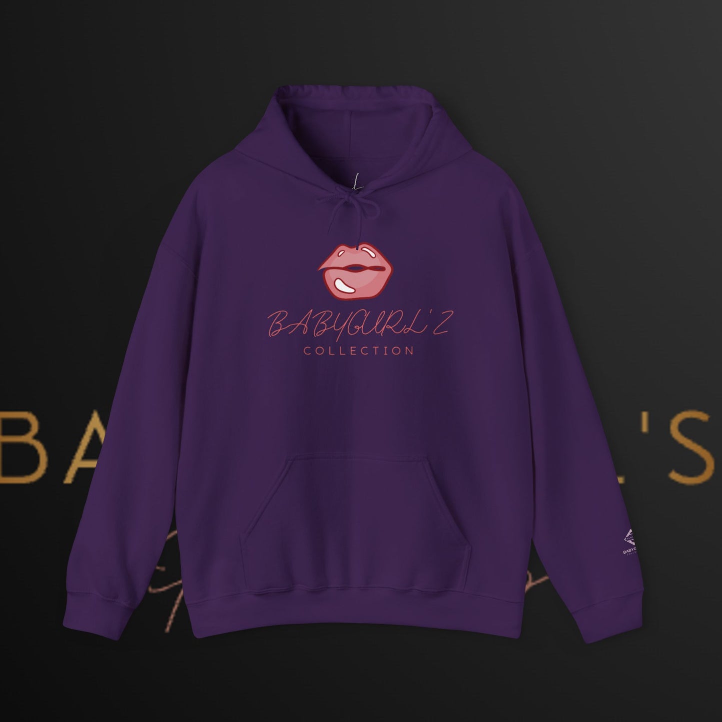 BabyGurl'z Collection Cute Lip Comfy Hoodie