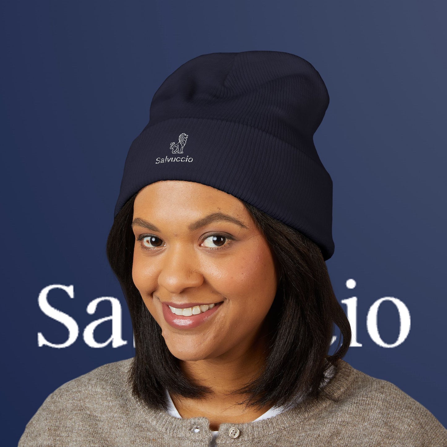 Idio Salvuccio Embroidered Beanie