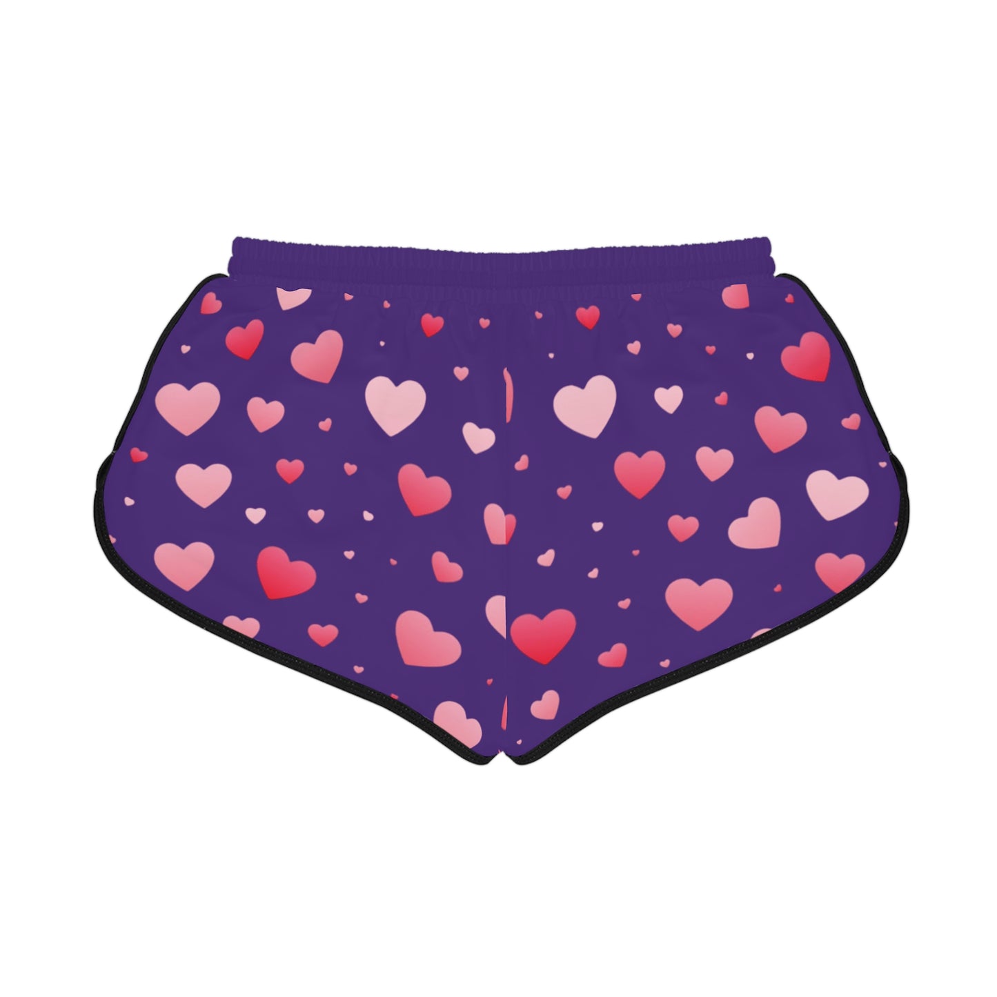 Sweeties Collection Heart Pattern Women's Comfy Shorts