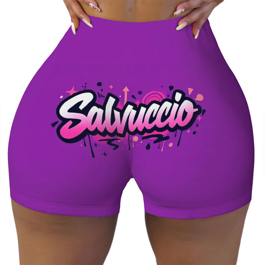 Idio Salvuccio Athletic Graffiti Shorts for Women