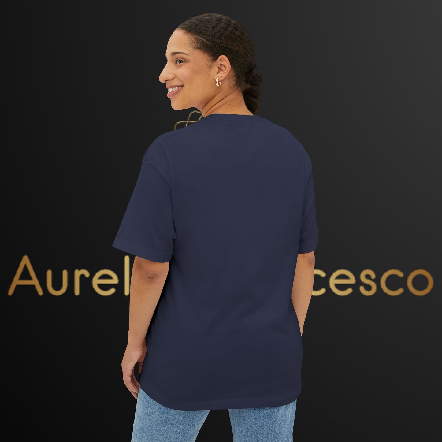 Aurelio Francesco  Oversized Boxy Tee