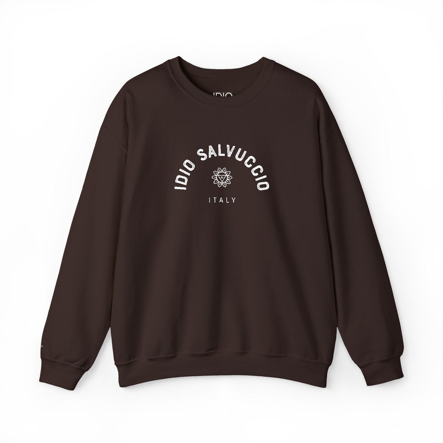 Idio Salvuccio Unisex Crewneck Sweatshirt - Vintage Italian Graphic