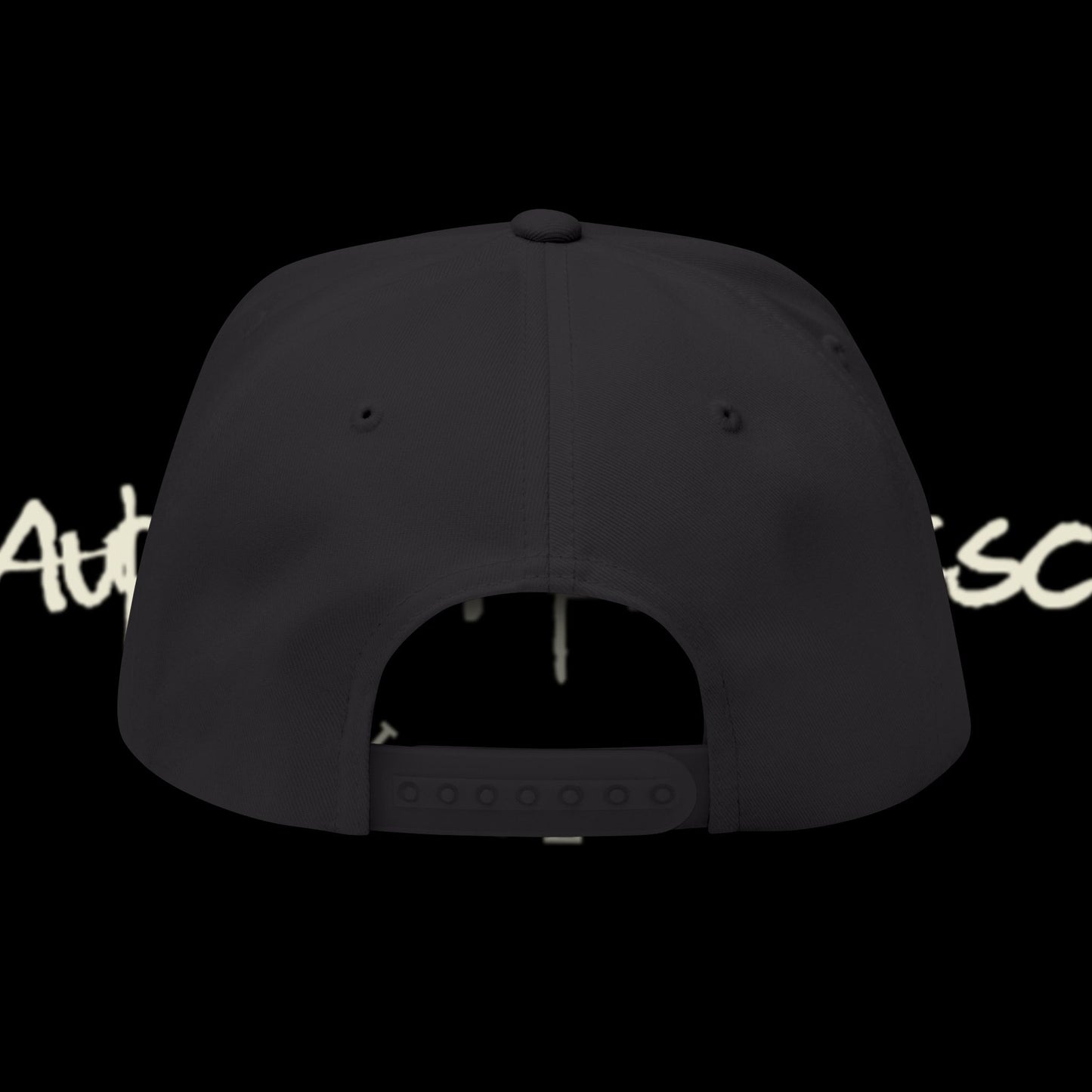 Aurelio Francesco Embroidered Flat Bill Cap